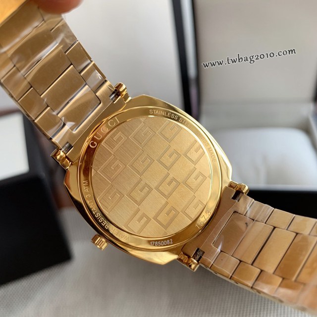 古馳鋼帶手錶 Gucci新款中性石英腕表  gjs2150